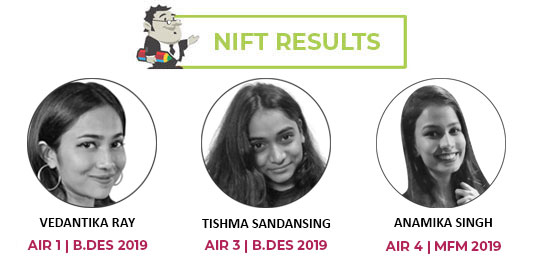 NIFT Toppers 2018