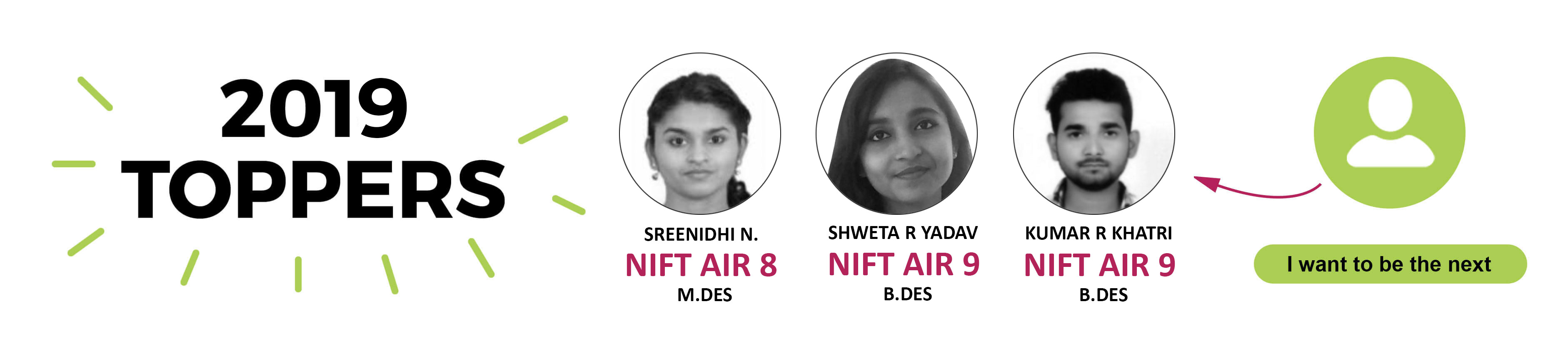 NIFT Toppers 2018